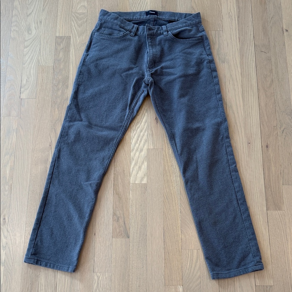 Theory Men's Charcoal Straight Jeans 31x29.5